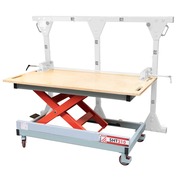 Détail sur Table de travail à hauteur réglabl