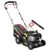 Détail sur Tondeuse thermique autotractée avec moteur Briggs and Stratton livrée avec 2 lames 