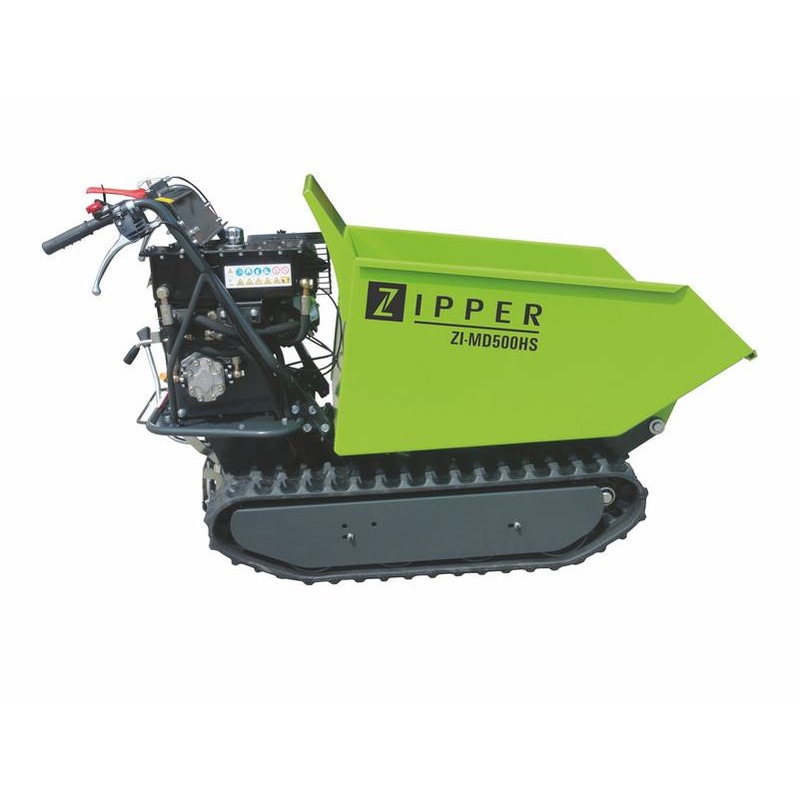 Macdimo SA  Brouette électrique DUMPER JET LONG CU 500 Kg 1000 W