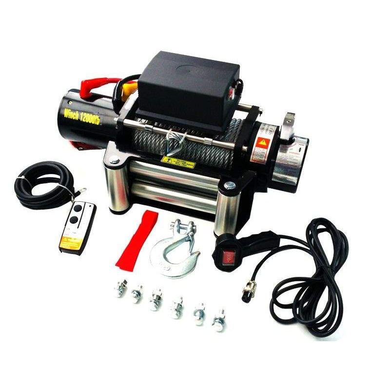 Treuil électrique 12V 5 tonnes 400 WINCH