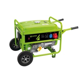 
Recommandé pour les chantiers, ainsi que pour les jardin, le loisir, et activités de caravaning.
Livré avec poignée de déplacement pliable, roues et voltmètre.
Témoin de sécurité de manque d´huile,
Jauge pour le niveau carburant,
Niveau sonore très bas.
Protecteur de surcharge.
Moteur bobiné 100% fil cuivre.
Garantie 2ans




Données sur les moteurs







Puissance moteur S1 W


8500







Type de moteur


1-Zylinder 4-Takt OHV Motor







Capacité du réservoir L


25







Type de carburant


e95







Démarreur


CDI







Groupe électrogéne







Max. puissance W


5500W (400V); 1800W (230V)







Prise électrique


1x 230V 1x 400V







Puissance continue W


5000W (400V) ; 1700W (230V)







Autonomie H


~7







Niveau puissance sonore- vibreur







Niveau de puissance sonore en dB


95







Poids







Poids brut kg


80







Poids net kg


78







emballage







Largeur emballage mm


570







Longueur emballage mm


700







Hauteur emballage mm


570







Information générale







Code EAN


9120039232249




