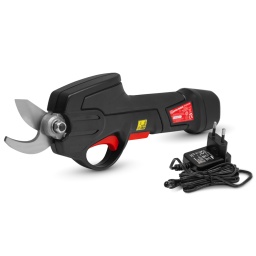 Marque:ELEM Garden TechnicGarantie:3 ansDescription:Tailler des buissons et des arbustes avec un sécateur manuel est un travail compliqué. Grâce à ce sécateur rechargeable Elem Garden Technic cela devient un jeu d'enfants. Par une simple pression sur la gâchette, le travail est effectué.Léger, ergonomique et doté d'une poignée softgrip, ce sécateur rechargeable est conçu pour réduire la fatigue et maximiser l'efficacité.Ce sécateur est livré avec une batterie intégrée et un chargeur.
Caractéristiques :- Batterie 7,2V lithium - 2Ah- Temps de charge: 3-5 H- Nombre de coupes en charge max: 8 mm (800coupes) – 10 mm (700 coupes) – 15 mm (300 coupes) – 20 mm (80 coupes)- Capacité de coupe: max 25mm- Léger et maniable- Livré avec une batterie intégrée et un chargeur.- Poids net : 850 gr- Garantie 3 ansCode EAN/GLN:5411074243432Poids:1.20 kg