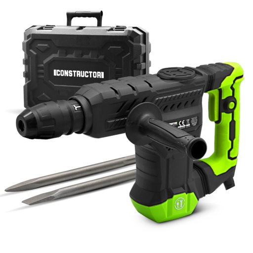 Marteau piqueur 1300W - 18 J - 3900 coups/minute
