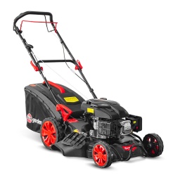 Marque:ELEM Garden TechnicGarantie:3 ansDescription:Cette tondeuse thermique autotractée 173 CC de la marque Elem Garden Technic est légère, maniable et donc très simple d'utilisation. Elle convient pour tous types de terrains d'une surface conseillée de 1800m².Grâce à son système de réglage de la hauteur de coupe, cette tondeuse à gazon s'adapte à vos besoins et vous offre un résultat parfait. Elle vous permet d'ajuster la hauteur de coupe sur 8 positions (de 25 à 75 mm).Pour vous assurer une bonne prise en main, elle dispose d'une poignée ergonomique « softgrip ».
Caractéristiques :Puissance : 173CC / 3KwLargeur de travail : 508mmAuto-tractéeSystème hauteur de coupe : central 8 positions (25-75mm)Type de carter : acierCapacité du bac : 60L (bac souple avec hard top renforcé)Capacité du réservoir d'essence: 1.2LCapacité du réservoir d'huile: 0.65LEjection arrièreFonction MulchingEjection latéraleEjection arrière sans bac récolteurType de carburant: 95 sans plombPoignée soft grip pliable pour faciliter le transport et l'entreposagePoignée à l'avant de la tondeuse pour un transport aiséConvient pour un terrain de max 1800 M²
Code EAN/GLN:5411074219598Poids:37.00 kg