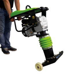 
Piloneuse pour compactage du sol, du sable, etc
Spécialement conçue pour les travaux à accès difficiles.
Châssis et kit de dépacement inclus.
Démarrage inversé
Coups / minute: 600-700
Vitesse d´avance: 10-13 m/min
Force de frappe: 10 kN
Déplacement patin: 40-65 mm
Garantie 2ans




Données sur les moteurs







Puissance moteur S1 W


4100







Type de moteur


1-Zylinder 4-Takt OHV Motor







Capacité du réservoir L


2.7







Type de carburant
e95







Compacteur á plaque







Largeur Plateau mm


285







Longueur plateau mm


360







hauteur du saut mm


40-65







Force de frappe KN


10







Vibration par minutes vpm


600-700







Niveau puissance sonore- vibreur







Niveau de puissance sonore en dB


108







Poids







Poids brut kg


89







Poids net kg


80







emballage







Largeur emballage mm


460







Longueur emballage mm


760







Hauteur emballage mm


1.160







Information générale







Code EAN


9120039231778





