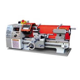 
Équipé de série avec avance pour couper le fil et alimentation automatique longitudinal.
Banc prismatique en fonte grise, trempé par induction et rectifié avec précision.
Axe durci avec roulements coniques réglables.
Nez de broche avec précision inférieur à 0,009 mm, assure une précision maximale de tournage.
Vitesse de rotation réglable en continu, la vitesse peut être lue facilement sur l´écran numérique.
Livré avec le changement de vitesse qui permet une large gamme de travails.
Guides commodément réglables assurant ainsi une précision pendant de nombreuses années.
Moteur puissant sans entretien, avec déclencheur.
Transmission de puissance continue.
El contrapunto puede ajustarse para el torneado cónico.
La poupée mobile peut être ajustée pour tournage conique.
Tournage à gauche/droite CW / CCW.
Equipe avec filtre électrique clase B, spécialement pour éviter interférences avec autres appareils électriques domestiques.
Garantie 2ans
Inclus dans la livraison:Mandrin à 3 mors Ø 100 mm, tourelle 4 positions, poupée mobile CM3 poupée mobile CM2, protecteur du mandrin, bac à copeaux, changeur de vitesse, clés de service.




Données sur les moteurs







Puissance moteur S6 W


630







Puissance moteur S1 W


450







Voltage


230V







dimensions







Dimensions machine mm


740x390x370







Largeur du banc


100







Tour







Course du chariot mm


276







Alésage de la broche mm


21







Cône Morse de broche


MK3/MT3







Cône de broche de poupée mobile


MK2/MT2







Diamètre au dessus du chariot mm


110







Vitesse de broche min-1


50-2500







Filetage métrique


(18 S) 0,5-3







Filets au pouce


8-44







Course fourreau de poupée mobile mm


60







Course du chariot supérieur mm


75







Course chariot auxiliaire mm


55







Distance entrepointes mm


300







Diamètre au dessus du banc mm


180







Poids







Poids net kg


60







Poids brut kg


65







emballage







Hauteur emballage mm


460







Largeur emballage mm


480







Longueur emballage mm


800







Information générale







Code EAN


9120058371431




