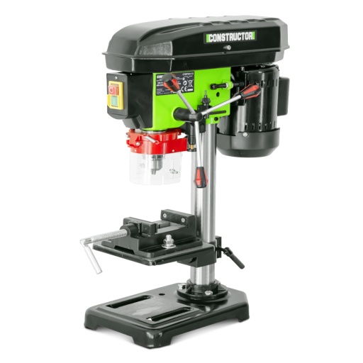 Perceuse à colonne 350W avec étau et laser - 13mm - 5 vitesses