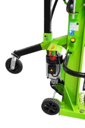 
Modèle verticale pour le fendage de bûches jusqu´au 1 mètre.
Fendeuses actionnes par moteur électrique.
Construction robuste et lourde, en acier résistant à la torsion.
Manipulation rapide et pratique grâce à la course de fendage réglable.
Commande bimanuelle pour un travail en toute sécurité.
Transport facile, grâce aux roues de déplacement
Fendeuses fabriqués selon les nouvelles normes européennes
Garantie 2ans




Données sur les moteurs







Puissance moteur S6 W


3300 S6(40%)







Classe de protection


IP54







Voltage


380V / 3 / 50Hz







dimensions







Dimensions machine mm


1440x1330x2280







Fendeur de buches







Puissance de fendage T


12 +/-10%







Course coin de fendage mm


850







Diamétres des buches mm


100-300







Capacité de fendage mm


560-1040







Capacité huile hydraulique L


7







Pression hydraulique MPa


24







Vitesse de fendage cm/s


4,2/23,2







Vitesse de recul cm/s


5,2







Niveau puissance sonore- vibreur







Niveau de pression acoustique en dB


<80







Vibration poigné en m/s2


<2,5







Poids







Poids brut kg


188







Poids net kg


178







emballage







Largeur emballage mm


755







Longueur emballage mm


500







Hauteur emballage mm


1.700







Information générale







Code EAN


9120039233772




