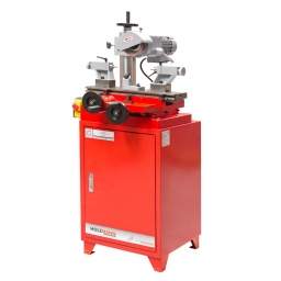 
Machine polyvalente pour l‘affûtage de divers outils tels que forêts, fraises, burins, etc…
Conception robuste avec une faible vibration pour assurer un résultat d’affûtage parfait.
Socle avec armoire à outils inclus dans la livraison.
Grands volants qui permettent un ajustement facile et précis
La tête peut s’incliner verticalement de 40° à -40° et horizontalement de 50° à -50°.
Unité d’entrainement inclus avec mandrin 3 mors (DM80mm) pour les travaux de meulage cylindrique.
Diamètre max d’affûtage 125mm, longueur max 320mm.
Possibilité d’affûter des forêts de 5-32mm.
Garantie 2ans




Données sur les moteurs







Puissance moteur S1 W


180







Voltage


400V







Poids







Poids net kg


208







Poids brut kg


266







emballage







Hauteur emballage mm


930







Largeur emballage mm


720







Longueur emballage mm


1.090







Information générale







Code EAN


9120039905471





