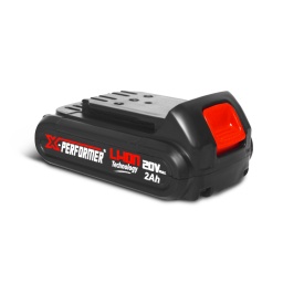Marque:X PERFORMERGarantie:1 anDescription:Cette batterie lithium 20V s'adapte sur tous les outils de la gamme X-Performer et est compatible avec les chargeurs XPCHAR1 et XPCHAR2.Caractéristiques :- Voltage : 20V- Capacité : 2Ah- Technologie : Lithium- Temps de charge: 1HCode EAN/GLN:5411074208417Poids:0.40 kg