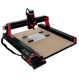La fraiseuse CNC HOLZMANN CTF45P est multifonctionnelle et facile à utiliser. Avec sa surface de travail de 460 x 460 mm et ses nombreux accessoires optionnels pour des applications plus étendues, c'est la machine idéale pour l'usinage du bois, du plastique ou de l'aluminium.
Garantie 2ans

La conception modulaire permet une installation rapide et facile de la machine.
Espace de travail : 460 x 460 x 80 mm (L x l x H)
Diamètre de fraisage max.: 10 mm
Autonomie maximale : 6 h en continu
Vitesse d’avance max.: 800 mm/min
Précision de positionnement sur l’axe XY : 0,05 mm
Logiciels FAO pris en charge : Candle, Carveco, Artcam, Easel
Interface USB, connexion Wi-Fi, lecteur de carte SD (carte TF de 4 Go)
Broche motorisée de 80 W jusqu’à 8 000 min-1

La fraiseuse CNC Holzmann CTF45Pest livrée avec :

Fraise à embout en V
2 fraises
10 fraises à sculpter
2 pinces (ER11-6 mm, ER11-1/4’)
Pinces de serrage (6 pièces)

Caractéristiques techniques de la fraiseuse CNCHolzmann CTF45P :

Puissance du moteur S1 : 80 W
Tension : 100 - 240 / 50 - 60 Hz
Dimensions totales : 742 x 689 x 413 mm
Niveau de puissance acoustique : 105 dB(A)
Niveau de pression acoustique : 85 dB(A)
Poids brut : 20,60 kg
Poids net : 15,80 kg
