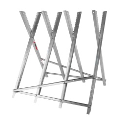 Le chevalet de sciage repliable HOLZMANN SBO4X est le complément idéal pour couper en toute sécurité une branche ou un tronc d'arbre.

Tréteau pliant en acier galvanisé
La forme en V peut être ajustée au moyen de vis et donc adaptée au diamètre du tronc à couper.
Intègre des dents pour empêcher la bûche de glisser
Le chevalet peut être plié pour économiser de l'espace de stockage




dimensions







Dimensions machine mm


810 x 820 x 800







Capacité charge maxi kg


150







Poids







Poids brut kg


8.30







Poids net kg


7.80







emballage







Largeur emballage mm


200







Longueur emballage mm


1.010







Hauteur emballage mm


40







Information générale







Code EAN


9120058379239




