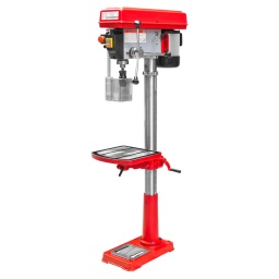 
Base solide pour un bon équilibre de la machine
Moteur d'aluminium selon les normes IP54.
Colonne en acier, solide, polie, et résistant à la torsion.
La table de travail peut être inclinée de -45 ° à + 45 ° et tourne également à 360 ° autour de la colonne.
Cabestan ergonomique avec échelle de profondeur.
Butée de profondeur de perçage réglable, avec échelle pour le contrôle précis de la profondeur.
Écran de protection basculant et réglable
Rotation gauche/droite
Garantie 2ans
Inclus dans la livraison:Mandrin auto serrant 1 à 16 mm, B16




Données sur les moteurs







Puissance moteur S1 W


1100







Voltage


400V







dimensions







Dimensions machine mm


1635x356x780







Dimensions table mm


356x356







Portée en mm


215







Hauteur maxi mm


1635







Caractéristiques techniques







Capacité de perçage maxi en mm


25







Dimensions socle


485x290







Diamètre de la broche mm


80







Distance base-broche


1220







distance maximale table-broche mm


725







Vitesse de broche min-1


(16) 100-2000







Support de broche de perçage


MK3 / MT3







Diamètre colonne


80 / 2,5







Poids







Poids net kg


79







Poids brut kg


81







emballage







Hauteur emballage mm


250







Largeur emballage mm


540







Longueur emballage mm


1.410







Information générale







Code EAN


9120039909233




