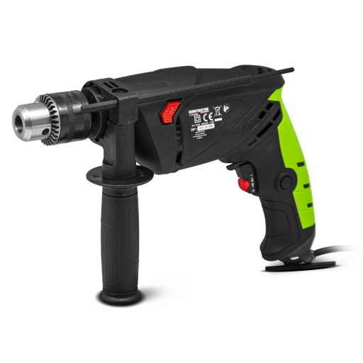 Perceuse percussion filaire 500W - mandrin à clé