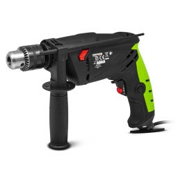Marque:CONSTRUCTOR PROMOTIONALGarantie:2 ansDescription:Cette perceuse percussion 500W compacte et légère vous permettra d'effectuer tous vos petits travaux de perçage.
Caractéristiques:Puissance: 500WMandrin à clé 13mmVitesse variable 0-3000 t/minCapacité de perçage: bois 25mm - acier 10mm - béton 13mmEquipée d'une butée de profondeurPoignée auxiliaire rotative à 360°Sens de rotation réversibleGarantie 2 ansCode EAN/GLN:5411074215569Poids:1.60 kg