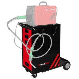 Ce chariot de soudage offre un moyen tr&egrave;s pratique et commode pour stocker des outils pour vos t&acirc;ches de soudage ainsi que la bouteille gas. Un chariot de soudage durable et fiable est fait d'acier de la meilleure qualit&eacute;. Il peut supporter jusqu'&agrave; 130 kg. Avec des roulettes int&eacute;gr&eacute;es, il est facile &agrave; d&eacute;placer tout en douceur. Ses 4 tiroirs ont amplement d&rsquo;espace pour organiser et ranger vos outils de soudage.

Roues arri&egrave;re fixes.
Roues avant pivotantes pour un d&eacute;placement facile et freins pour assurer la s&eacute;curit&eacute;.
Charge maximale 130 kg
Chargement du bac sup&eacute;rieur 40 kg
Charger les tiroirs interm&eacute;diaires 10 kg
Chargement du tiroir inf&eacute;rieur 20 kg
Espace pour bouteille de gaz 360 x 246 mm
Dimensions du plateau sup&eacute;rieur 512 x 360 mm
Dimensions du tiroir interm&eacute;diaire 280 x 406 x 51 mm
Dimensions du tiroir inf&eacute;rieur 280x 406 x 137 mm
Dimensions de la roue arri&egrave;re &Oslash; 160 x 38 mm
Dimensions de la roue avant &Oslash; 76 x 25.4 mm




dimensions







Dimensions machine mm


850 x 500 x 848







Poids







Poids brut kg


38







Poids net kg


35







emballage







Largeur emballage mm


446







Longueur emballage mm


580







Hauteur emballage mm


778




