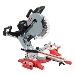 
Le système de courroie de transmission supporte un fonctionnement silencieux ainsi qu'un traitement mécanique doux
Tête de sciage gauche / droite inclinable (-45 ° / + 45 °) et orientable de -45 ° à + 45 ° barrière arrière extractible
fine ligne laser rouge indique la ligne de coupe
butée de profondeur incluse dans la livraison
guidage double barre stable et précis
base en aluminium moulé sous pression assurant une grande stabilité

inclus dans la livraison:carbure de tungstène lame de scie, laser, rallonge de table
Garantie 2ans



Données sur les moteurs







Puissance moteur S1 W


1800







Puissance moteur S6 W


2000







Voltage


230V







Vitesse rotation arbre min-1


3800







Classe de protection


II







Type de moteur


IP20







Longueur de câble


2 m







dimensions







Buse d´aspiration


Ø 37,5







Dimensions machine mm


890 x 600 x 490 (max 1140 x 1020 x 690)







capacité de coupe







Profondeur de coupe maxi 90° mm


105







Profondeur de coupe maxi 45°mm


60







Largeur max. de coupe 90° mm


330







Maximum longueur de coupe 45° mm


230







Scie circulaire







Ø Lame / alésage mm


305







Zone d'affichage


25,4







Niveau puissance sonore- vibreur







Niveau de puissance sonore en dB


108







Niveau de pression acoustique en dB


95







Poids







Poids brut kg


25







Poids net kg


21







emballage







Largeur emballage mm


550







Longueur emballage mm


925







Hauteur emballage mm


525







Information générale







Code EAN


9120058376658


