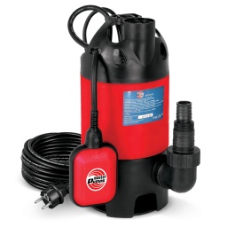 Marque:MASTER PUMPSGarantie:3 ansDescription:Avec un débit de 12500 litres par heure cettepompe vide cavede la marqueMaster Pumpsvous permet de vider une cave inondée en un rien de temps. Elle est capable de pomper de l'eau chargée dont la taille des impuretés ne dépasse pas 35 mm.Cettepompe immergéepuissante possède un mode automatique et un mode manuel en fonction de vos besoins. Elle peut être immergée dans l'eau à une profondeur maximum de 7 mètres et permet de rejeter l'eau jusqu'à 8 mètres de hauteur par rapport à la pompe.Pour éviter la surchauffe, cette pompe est conçue de façon à ce que l'eau qui l'entoure la refroidisse. L'entretien et le nettoyage de la pompe est très facile.
Caractéristiaues:Tension: 230VFréquence: 50HzPuissance: 750W - 2 SORTIESDébit max : 12500l/hHauteur de refoulement max: 8MCEProfondeur d'immersion max: 7MPassage: 35mmTempérature max de l'eau: 35°Exécution: ABSTurbine: PPOCâble 10MCode EAN/GLN:5411074112783Poids:5.00 kg