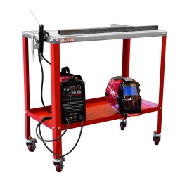
Table de soudage mobile, construction robusteéquipée d‘un plateau supérieur perforé et d‘un plateau inférieur pour ranger les outils et les accessoires.
Hauteur de la table de travail: 890 mm
Assemblage facile
Dimensions: 915 x 460 x 890 mm
Table de travail de charge utile: 540 kg
Maniabilité aisée grâce aux 4 roues pivotantes.
Freins aux 4 roues pour une bonne stabilité.
Forages 16 mm




dimensions







Dimensions table mm


915 x 460







Hauteur table mm


890







Dimensions machine mm


915 x 460 x 890







Capacité charge maxi kg


540







Poids







Poids brut kg


24







Poids net kg


22







emballage







Largeur emballage mm


500







Longueur emballage mm


950







Hauteur emballage mm


85







Information générale







Code EAN


9120058378034




