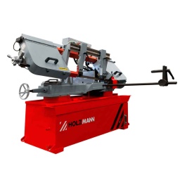 La scie à ruban de précision pour métaux HOLZMANN BS450TURN, de conception robuste, séduit par sa construction robuste et son puissant moteur à entraînement par courroie. La vitesse de la lame est réglable sur quatre niveaux par changement de courroie (25, 40, 51 et 71 m/min). Grande capacité de coupe de 450 x 200 mm. Idéale pour les applications industrielles et les travaux de maintenance intensifs.
Garantie 2ans

Permet de couper des profilés creux et des matériaux pleins en acier, acier inoxydable, acier à outils, métaux non ferreux et plastique.
Réglage de l'angle de coupe : L : 0-45°
Arrêt automatique après la coupe par fin de course
Mâchoire robuste, surface de contact de 594 mm
Vérin de descente hydraulique pour un réglage continu de la vitesse de descente
Double guide-lame à roulements à billes
Manomètre pour l'affichage de la tension de la lame
Système de refroidissement sur le guide-lame
Socle de la machine avec réservoir de liquide de refroidissement (24 L) et pompe de refroidissement (25 W).

Matériel inclus: Lame de scie bimétallique (M42) 3 30



Données sur les moteurs







Puissance moteur S1 W


2200







Voltage


400 V / 50 Hz







dimensions







Dimensions machine mm


1735 x 1350 x 1090(1700)







capacité de coupe







Capacité de coupe tube massif Ø 90° mm


254







Capacité de coupe tube massif Ø 45° mm


190







Capacité de coupe LxA á 90° mm


450 x 200







Capacité de coupe LxA á 45° mm


190 x 254










254







Scies á ruban







Dimensions banda mm


3330 x 27 x 0,9







Vitesse bande abrasive m/min


25|40|51|71







Volants mm


350







Niveau puissance sonore- vibreur







Niveau de puissance sonore en dB


89







Niveau de pression acoustique en dB


74,3







Poids







Poids brut kg


360.50







Poids net kg


300







emballage







Largeur emballage mm


760







Longueur emballage mm


1.800







Hauteur emballage mm


1.130







Information générale







Code EAN


9120058379345


