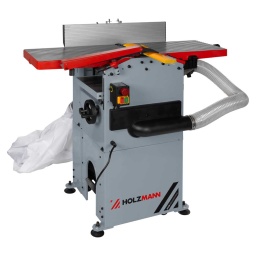 La HOB305ABSSMW2_400V est une raboteuse-dégauchisseuse avec système d'aspiration intégré. Gagnez de la place et de l'argent grâce son système d'aspiration interne. Grâce au kit de déplacement intégré, elle se range facilement après utilisation. Un atout supplémentaire dans les espaces restreints !
Garantie 2ans

Machine combinée avec aspiration intégrée.
Convertible en mode rabotage grâce à aux tables de dégauchissage pivotantes.
Lèvres anti-bruit sur les tables de dégauchissage pour une réduction du bruit.
Au cœur de cette machine se trouve le bloc de coupe hélicoïdal. Il comporte 28 plaquettes disposées en format hélicoïdal sur quatre rangées. Les plaquettes elles-mêmes sont usinées selon un profil convexe pour obtenir une coupe en cisaillement, ce qui donne une finition du bois de très haute qualité. Cette méthode de coupe est extrêmement efficace et réduit la puissance consommée et la pression exercée sur la machine par rapport à une dégau-rabot traditionnelle à 3 ou 4. Finitions impeccables et un travail sans vibrations.
Sac sous vide pour un remplacement facile de l'aspirateur.
Table de dégauchissage en aluminium moulé sous pression massif.
Guide de dégauchissage inclinable en aluminium.
L'entraînement de l'alimentation de la raboteuse peut être désactivé.
Kit de déplacement intégré avec 2 roulettes fixes et 2 roulettes pivotantes avec fonctions de levage et d'abaissement.
Porte-lames hélicoïdal (2 fentes, 28 plaquettes amovibles (15 x 15 x 2,5 mm))

Matériel inclus: aspiration intégrée, kit de transport, socle, plaquettes amovibles (15 x 15 x 2,5 mm), sac à copeaux.



Dégauchisseuses-raboteuses







Dimensions table de dégauchissage mm


1075 x 305







Hauteur table de dégauchissage mm


925







Profondeur de passe maxi mm


3







Dimensiones guide dégau mm


643 x 126







Inclinaison guide dégau


90-45°







Données sur les moteurs







Puissance moteur S1 W


1800







Voltage


400 V / 50 Hz







Vitesse d´avancement


6 m/min







Longueur de câble


1,8 m







dimensions







Dimensions machine mm


1140 x 780 x 1080







dimensions des pièces







Épaisseur max. pièce mm


160







Raboteuse







Dimensions de la table


500 x 305







Profondeur de passe maxi mm


1,6







hauteur de rabotage mm


160







Ø Arbe mm







Ø Arbe mm


Ø 62







Vitesse rotation arbre


6700







Niveau puissance sonore- vibreur







Niveau de puissance sonore en dB


93,2







Niveau de pression acoustique en dB


83,2







Poids







Poids brut kg


99







Poids net kg


93







emballage







Largeur emballage mm


690







Longueur emballage mm


1.225







Hauteur emballage mm


590







Information générale







Code EAN


9120132141066


