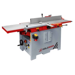 
Machine industrielle de haute qualité.
Les tables de rabotage se replient pour ne pas interférer avec le rabotage et économiser de l'espace
Tables équipées de lèvres anti-bruit.
La guide de dégau est inclinable en toute position de 90° à 45°. Sa conception garantit stabilité, précision et gain de place.
2 rouleaux libres sur la table de rabotage.
Rouleau d'entrée à denture hélicoïdale robuste.
Colonne centrale sur la table de rabotage avec système anti-rotation.
Capot aspirante conçue pour éliminer un maximum de copeaux lors des travaux de rabotage ou de dégauchissage.

Materiel inclus:4 lames réaffûtables, guide de dégau, protecteur de l´arbre
Garantie 2ans



Dégauchisseuses-raboteuses







Dimensions table de dégauchissage mm


1800 x 410







Profondeur de passe maxi mm


5







Données sur les moteurs







Puissance moteur S6 W


5,5kW S6(40%)







Voltage


400V / 50Hz







Vitesse d´avancement


7m/min







dimensions







Buse d´aspiration


ø120







Raboteuse







Dimensions de la table


700 x 410







Profondeur de passe maxi mm


4







hauteur de rabotage mm


5-225







Ø Arbe mm







Ø Arbe mm


98







Vitesse rotation arbre


4700







Nombre de fers


4







Niveau puissance sonore- vibreur







Niveau de puissance sonore en dB


111







Niveau de pression acoustique en dB


82







Poids







Poids brut kg


570







Poids net kg


420







emballage







Largeur emballage mm


845







Longueur emballage mm


2.000







Hauteur emballage mm


1.100







Information générale







Code EAN


9120058377068



