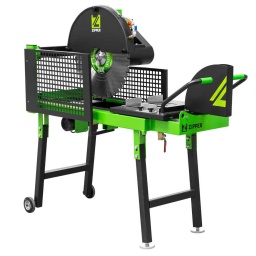 
Base pliante, taille compacte pour le transport et le stockage.
Moteur puissant de 4 Kw
Surface de table caoutchoutée.
Hauteur de coupe de 250 mm à 90º
Longueur de coupe maximale de 600 mm
Pompe pour le refroidissement par eau (max. 2,1 m³/h, 370 W)
Lame de 600 mm, adaptée à la coupe humide et sèche de briques, de briques pleines et d'autres matériaux de construction et un crochet de levage pour les grues.
Garantie 2ans




Données sur les moteurs







Puissance moteur S1 W


4000







Voltage


400 V / (50Hz)







dimensions







Hauteur table mm


930







capacité de coupe







Profondeur de coupe maxi 90° mm


220







Largeur max. de coupe 90° mm


600







Scie circulaire







Ø Lame / alésage mm


600 (/30)







Vitesse de la lame de scie en min-1


1450







Poids







Poids brut kg


220







Poids net kg


185








Code EAN





9120039234649




