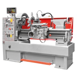 
Les tours universelles de la ligne PI sont polyvalentes, robustes et très fiables pour les différents types d’usinage et ont été conçues pour offrir une protection complète à l’opérateur.
Spécialement conçu pour la fabrication d’outils et de pièces dans les centres de formation et les écoles, ainsi que dans les usines et les ateliers.
Affichage numérique de 3 axes.
Alésage de la broche de 52 mm
Banc rompu amovible pour permettre l´usinage de pièces de grand diamètre jusqu'à 590mm.
Frein de broche électromagnétique au pied – pour une sécurité maximale et un temps d’improductivité minimal via l’arrêt de la broche.
Banc prismatique trempé par induction et rectifié avec précision. Largeur de banc 250 mm
Machine très silencieuse grâce aux composants de haute qualité.
Boîte de vitesses lubrifiée et rectifiée en bain d'huile pour une plus grande longévité de la machine
Broche principale équilibrée, haute concentricité du nez de broche (< 0,009mm).
huge spindle bore (Ø=52mm)
Système d’attachement rapide du mandrin D1-6 d’après la norme DIN 55029
La poupée mobile peut être décalée pour le tournage conique long +/- 5 mm
Protection métallique postérieur pour les copeaux.
Garantie 2ans


INCLUS DANS LA LIVRAISON :Dispositif de refroidissement, mandrin 3 mors Ø 200mm, mandrin 4 mors Ø 250mm, Plateau de broche Ø 350mm, protection du mandrin, socle de machine monté en usine, lunette fixe, lunette à suivre, 2 pointes fixes CM4, Douille de réduction CM6 / CM4, capacité lunette fixe 15-160mm, capacité lunette mobile 14-70mm, clés de service, lampe de travail halogène, tourelle 4 positions, frein mécanique au pied.



Données sur les moteurs







Puissance moteur S1 W


3300







Voltage


400V / 50Hz







dimensions







Dimensions machine mm


2010 x 900 x 1800







Largeur du banc


250







Hauteur du banc mm


310







Tour







Plage de avances longitudinales


0,05-1,7 mm/U (17)







Plage de avances transversales


0,025-0,85 mm/U (17)







Course du chariot mm


740







Alésage de la broche mm


52







Cône Morse de broche


MK6/MT6







Cône de broche de poupée mobile


MK4/MT4







Diamètre au dessus du chariot mm


250







Diamètre au dessus du banc rompu


590







Vitesse de broche min-1


45-1800 (16)







Outil de coupe max.


32 x 20 mm







Filetage métrique


0,2-14 (42)







Filets au pouce


2-72 TPI (45)







Course fourreau de poupée mobile mm


110







Course du chariot supérieur mm


240







Distance entrepointes mm


1000







Diamètre au dessus du banc mm


410







Hauteur de pointes mm


205







Course chariot auxiliaire mm


140







Niveau puissance sonore- vibreur







Niveau de pression acoustique en dB


74







Poids







Poids net kg


1.270







Poids brut kg


1.400







emballage







Hauteur emballage mm


1.630







Largeur emballage mm


830







Longueur emballage mm


2.050







Information générale







Code EAN


9120039905389





