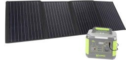 Le panneau solaire ZIPPER SP120W est l'accessoire idéal pour recharger la centrale ZIPPER ZI-PS1000. Grâce à son format 