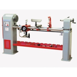 
Construction en fonte grise solide.
Opération à une main rendue possible par le système d´attache excentrique.
Poupée mobile solide avec système de double guidage.
Filetage de la broche d‘entrainement M33
Cône de la poupée fixe MK2.
Long support d´outils avec système d´attache rapide et réglage de hauteur sans paliers.
DBK1300F: rotation à gauche et à droite.
Garantie 2ans
Livrée avec:Plateau 220 mm, mandrin à clé 3-16, arbre B16MK2, supports d´outils, griffe d´entraînement 4 griffes, contre pointe, et copieur.




Données sur les moteurs







Puissance moteur S6 W


1500







Puissance moteur S1 W


1100







Voltage


400V







Tour







Tête de broche


M33







Cône de broche de poupée mobile


MK2/MT2







Vitesse de broche min-1


2800/1950/1000/500







Longueur maxi. copieur mm


1100







Profondeur de copieur maxi. mm


50







Hauteur de la pointe avec copieur mm


65







Course fourreau de poupée mobile mm


100







Distance entrepointes mm


1300







Hauteur de pointes mm


220







Poids







Poids net kg


202







Poids brut kg


228







emballage







Hauteur emballage mm


1.230







Largeur emballage mm


490







Longueur emballage mm


2.120







Information générale







Code EAN


9120039901992




