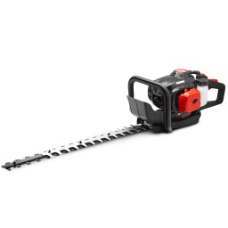 Marque:ELEM Garden TechnicGarantie:3 ansDescription:Ce taille-haies thermique 26 cc est équipé d'un moteur 2 temps refroidi par air, ce qui vous permet de travailler efficacement sans vous soucier de la surchauffe. Sa longueur de coupe de 560 mm ainsi que sa capacité de coupe de 28 mm en font un outil parfait pour tailler rapidement et efficacement vos haies, arbustes ou buissons.Pour votre confort, il possède une poignée arrière rotative 3 positions afin de faciliter l'accès aux endroits difficiles. Il dispose également d'un système antivibrations et d'une lame double action.
aractéristiques :- Cylindrée: 26CC- Puissance: 0.75 Kw- Moteur: 2 temps refroidi par air- Longueur de coupe: 560 mm- Capacité de coupe: 28 mm- Capacité du réservoir d'essence: 600 ml- Livré en boite couleur- Protection de lame en aluminium- Poignée arrière rotative 3 positions pour faciliter la taille des cotés et du dessus des haies.- Système antivibrations- Garantie 3 ans- Poids net: 5.8kg
Code EAN/GLN:5411074119973Poids:6.00 kg