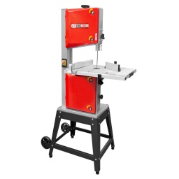 
Table en fonte grise pivotante avec guide de précision en aluminium, inclinable de 0º à 45º
Volants en fonte aluminium recouverts de caoutchouc pour une marche très peu bruyante, et allonger la vie du ruban.
Largeur de lame de 6mm à 15 mm
2 vitesses de lame permettent le traitement de différents types de matériaux
Garantie 2ans
Livrée avec:1 lame, guide d´onglet, guide parallèle, piètement, roues.




Données sur les moteurs







Puissance moteur S6 W


1050







Puissance moteur S1 W


750







Voltage


230V







dimensions







Plage de pivotement


0°-45°







Dimensions table mm


600-860x400







Portée en mm


305







Hauteur table mm


1000







Buse d´aspiration


40/50/75/100







capacité de coupe







Profondeur de coupe maxi 90° mm


165







Capacité coupe lame a guide


300







Scies á ruban







Dimensions banda mm


2240







Volants mm


315







Ancho banda mm


6-15







Vitesse bande abrasive m/min


360 / 720







Poids







Poids net kg


78







Poids brut kg


83







emballage







Hauteur emballage mm


400







Largeur emballage mm


500







Longueur emballage mm


1.100







Information générale







Code EAN


9120039901169




