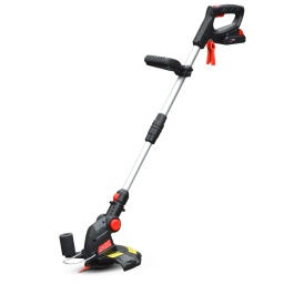 Marque:ELEM Garden TechnicGarantie:3 ansDescription:Cecoupe-bordure rechargeableElem Garden Technic possède une batterie en lithium20Vet vous offre une autonomie d'environ 55 minutes. Équipé de lames en plastique, il dispose d'un diamètre de coupe de 25 cm. Afin de s'adapter à votre terrain, il est équipé d'unetête de coupe orientablesur 5 positions. Il est également équipé d'un manche télescopique en aluminium qui permet d'atteindre tous les endroits difficiles.Ce coupe bordure sans fil est livré avec 20 lames.
Caractéristiques :- Puissance: 20 V- Batterie Lithium 2000 mAh- Autonomie: environ 55 minutes- Diamètre de coupe: 25 cm- Système de coupe : lame plastique- Temps de charge: 4 H- Tête de coupe orientable 5 positions- Manche télescopique- Livré en boîte couleur avec 20 lames, un chargeur et une batterie 20V - 2000mAhCode EAN/GLN:5411074181246Poids:2.00 kg