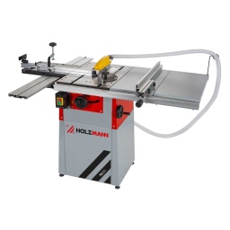 
Scie circulaire de facile utilisation, idéale pour l´initiation dans les travails du bois. Excellente rapport qualité/ prix
Table et rallonge en fonte gris, volants extérieurs pour réglage en hauteur et inclinaison. Guide de coupe avec micro réglage. Guides aluminium avec ancrage rapide.

Livrée avec:Lame T.C.T 200mm, chariot aluminium, guide de précision, rallonge en fonte.
Garantie 2ans



Données sur les moteurs







Puissance moteur S6 W


1500







Puissance moteur S1 W


1100







Voltage


230V







dimensions







Dimensions machine mm


1010x1580x940







Dimensions table mm


535x(400+600)







Dimensions rallonge


600







Hauteur table mm


870







Buse d´aspiration


1x25 / 1x50







capacité de coupe







Profondeur de coupe maxi 90° mm


60







Profondeur de coupe maxi 45°mm


40







Capacité coupe lame a guide


750







Scie circulaire







Ø Lame / alésage mm


200 (/30)







Vitesse de la lame de scie en min-1


4700







Poids







Poids net kg


81







Poids brut kg


91.50







emballage







Hauteur emballage mm


470







Largeur emballage mm


490







Longueur emballage mm


645







Information générale







Code EAN


9120058371882


