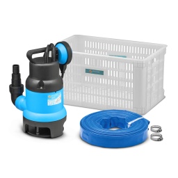 Marque:Ekko pumpsGarantie:2 ansDescription:Gr&acirc;ce au kit Ekko Pump PAS400-PMKIT, votre cave inond&eacute;e sera s&egrave;che et propre en quelques minutes.Le kit est compos&eacute; d'un bac de filtration pour une meilleure protection et un meilleur rendement de la pompe, un tuyau de refoulement de 10M, de 2 colliers de serrage et d'une pompe vide caves 400W pour eaux charg&eacute;es.Cette pompe pour eaux charg&eacute;es est capable d'aspirer des grains d'impuret&eacute;s jusqu'&agrave; 35 mm et permet de refouler l'eau jusqu'&agrave; une hauteur maximum de 5 m&egrave;tres. Elle dispose de deux modes : Un mode automatique (un flotteur permet la mise en marche ou l'arr&ecirc;t de la pompe) et un mode manuel.Caract&eacute;ristiques :- Puissance: 400 W- D&eacute;bit: 7500 L/H- Hauteur de refoulement max: 5 M- Granulom&eacute;trie max: 35 mm- C&acirc;ble &eacute;lectrique 10 M- Mode automatique ou manuelCode EAN/GLN:5411074216900Poids:6.50 kg