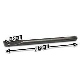 Marque:CONSTRUCTORGarantie:5 ansDescription:Burin plat adaptable sur le marteau piqueur CRH1300-18M de la marque ConstructorLongueur 317mmLargeur 25mmEmmanchement SDS MAXS'utilise pour la brique, la maçonnerie, la pierre....Code EAN/GLN:5411074213954Poids:0.50 kg