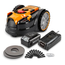 Marque:LawnmasterGarantie: 2ansDescription:La facilité d'une tondeuse robot sans avoir besoin d'un câble périphérique, d'une prise électrique extérieure ou d'une application, ce robot fonctionne avec le système breveté Ocumow qui combine une caméra et 2 capteurs ultrasons capables d'identifier l'herbe et naviguer autour de votre pelouse.Fournie avec une batterie lithium-ion 24V 8.0Ah et un chargeur rapide (2H), la tondeuse est prête à être utilisée dès la sortie de sa boîte.Les 3 lames pivotantes peuvent être réglées pour couper l'herbe à un hauteur de 20 à 60mm.Les roues haute qualité et le système d'entraînement puissant permettent de maîtriser des pentes allant jusqu'à 35%.Pour plus de sécurité, la tondeuse détecte et évite les obstacles grâce à la caméra et aux capteurs à ultrasonsElle dispose également d'un code Pin empêchant l'utilisation par les enfants, et de capteurs qui arrêtent les lames lorsque la machine est soulevée.Vous avez le choix entre deux fonctions de tonte, soit une coupe aléatoire, soit une coupe en spirale.Livrée avec 2x 5M de bande magnétique grâce auxquelles vous pouvez une ou des zones d'exclusion.Elle est équipée d'une poignée de transport qui permet de la déplacer facilement.Vu son faible encombrement, elle peut être facilement rangée.Contrairement aux robots classiques, celui-ci ne fonctionne automatiquement qu'en journée donc ne risque pas de blesser certains petits animaux (hérissons) qui sont actifs la nuit.
Caractéristiques :- Voltage : 24 V- Batterie : 8 Ah Lithium- Temps de travail : 6H (2 cm d'herbe non mouillée)- Temps de Charge : 120 minutes environ- Largeur de Coupe : 15.5 cm- Hauteur de Coupe : réglable 5 positions de 20 à 60mm- Type de Lame : disque avec 3 lames- Pente Maximale : 35%- Accessoires fournis : 2 x 5M de bande magnétique et 12 fixations, 1 batterie 24V 8Ah, 1 chargeur rapide et 1 jeu de 3 lames.- Surface de tonte conseillée : 500M²- Distance limite au bord de la pelouse : 30cm- Capteurs anti : collision, soulèvement, heurts, obstacles, renversement.- Poids : 7.5kgCode EAN/GLN:6939349526954Poids:9.00 kg