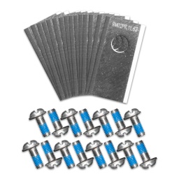 Marque:LawnmasterGarantie:1 anDescription:Optimisez les performances de votre robot tondeuse Lawnmaster avec ce pack de 15 lames de rechange en acier inoxydable, livré avec les vis de fixation. Offrant une coupe nette et régulière, ces lames résistantes à la corrosion garantissent un gazon impeccable. Installation facile pour un entretien sans effort de votre jardin !Dimensions d'une lame: Longueur 38mm x lageur 20mm x épaisseur 1mmDiamètre du trou de fixation de la vis: 7mmConvient pour les robots Lawnmaster: VRM16 - DM15 - VBRM20D - VBRM16MAX - VBRM18-4ACode EAN/GLN:6939349519505Poids:0.12 kg