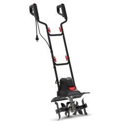 Marque:ELEM Garden TechnicGarantie:3 ansDescription:Cette puissante motobineuse électrique 1050w de la marque Elem Garden Technic est l'outil idéal pour l'entretien de son potager ou de son jardin. Elle vous permet un travail rapide et efficace grâce à sa surface de travail d'une largeur de 36 cm. De plus, elle est capable d'atteindre une profondeur de travail de 22 cm. Puissante et légère, cette motobineuse électrique vous offre un confort de travail optimal.
Caractéristiques :- Voltage : 230-240 V / 50 Hz- Puissance: 1050W- Largeur de travail : 36 cm- Profondeur de travail max : 22 cm- 4 fraises en acier- Carter moteur en polypropylène- Vitesse à vide: 380 t/min- Double sécurité : bouton à enclencher + gâchette de puissance- Poids net : 7.3kg- Classe de protection : II- Type de protection : IPX4