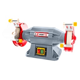 
Moteur à induction sans entretien, avec fonctionnement silencieux.
Design industriel pour permettre longues périodes de travail.
Corps en fonte, très peux vibrations
Cristaux en plexiglas avec une loupe
Système de roulement à billes de précision offrant une longue durée de vie et une grande stabilité.
Vitesse à vide: 2950 tr/min

Inclus dans la livraison: 2 meules: 1grain 36, et 1 de grain 80
Garantie 2ans



Données sur les moteurs







Voltage


230V







Puissance moteur S6 W


520 S6(15%)







dimensions







Dimensions machine mm


254x471x261







Affeuteuses







Dimensions meule


150x25x32







Poids







Poids net kg


15.50







Poids brut kg


16.50







emballage







Hauteur emballage mm


254







Largeur emballage mm


261







Longueur emballage mm


471







Information générale







Code EAN


9120039900759


