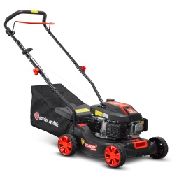 Marque:ELEM Garden TechnicGarantie:3 ansDescription:Si vous êtes à la recherche d'une tondeuse à gazon thermique rapide et efficace, cette tondeuse à essence Elem Garden Technic peut vous convenir !Cette tondeuse à gazon équipée d'un moteur thermique 79.8 CC possède une largeur de travail de 40.6 cm ce qui en fait l'outil idéal pour la tonte de terrain de surface moyenne. Légère et simple d'utilisation, elle convient à tous les types de terrains. Grâce à un bac récolteur d'une capacité de 45 L, cette tondeuse vous facilite le stockage ainsi que le transport de l'herbe coupé.Il est possible d'ajuster la hauteur de coupe en fonction de vos besoins grâce à un système de réglage individuel sur 3 positions entre 25 et 65 mm.
Caractéristiques :- Puissance : 79.8 CC / 1.5 Kw- Largeur de travail : 40.6 cm- Réservoir essence: 1 L- Réservoir huile: 0,45 L- Modèle poussé- Système hauteur de coupe : individuel 3 positions (25-65 mm)- Type de carter : PPO- Diamètre des roues: 6''- Capacité du bac : 45 L- Convient pour un terrain de max 500 M²Code EAN/GLN:5411074233259Poids:20.00 kg
