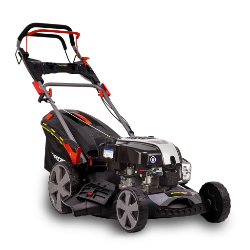Tondeuse thermique tractée 161CC avec moteur Briggs and Stratton. mulching et éjection latérale