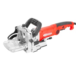 
Profondeur max: 19 mm, Lame carbure, (ø100 x ø 22 x 3,8mm; 6T).
T.C.T. Corps en aluminium et plastique.
Conçu pour l´ensamblage du bois, et installatio de lamelles.
Livrée en coffret plastiqueavec dustbag
Garantie 2ans




Données sur les moteurs







Puissance moteur S1 W


900







Voltage


230V / 50Hz







Vitesse rotation arbre min-1


10800







Classe de protection


II







Type de moteur


IP 20







dimensions







Plage de pivotement


-45° +90°







Caractéristiques techniques







Capacité maxi de fraisage


19







Adaptateur fraisé


M10







Diamètre max. mm de coupe


100







Niveau puissance sonore- vibreur







Niveau de puissance sonore en dB


100







Niveau de pression acoustique en dB


89







Vibration poigné en m/s2


5,1







Poids







Poids brut kg


6







Poids net kg


4.50







emballage







Largeur emballage mm


240







Longueur emballage mm


425







Hauteur emballage mm


190







Information générale







Code EAN


9120058376634




