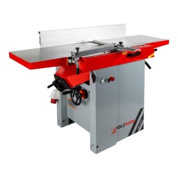 
Guide de dégau réglable en aluminium. (1100 x 150 mm)
Tables pivotantes en fonte grise.
Machine construite pour une grande stabilité.
Bouche d'aspiration pivotante pour épaississement.
Fonction d'avance indépendante par interrupteur.
Rouleau d'alimentation rainuré et spiralé.
Réglage central de la table d'épaisseur.
Réglage précis des tables dégauchissage avec système millimétrique.
Garantie 2ans
Matériel inclus: 3 lames réaffûtables, guide de dégau, protecteur de l'arbreEn option: Fers, aspirateurs, positionneur de lame magnétique, pâte coulissante pour table, table rallonge HOB410ECO




Dégauchisseuses-raboteuses







Dimensions table de dégauchissage mm


1660 x 410







Hauteur table de dégauchissage mm


850







Profondeur de passe maxi mm


4







Dimensiones guide dégau mm


1100 x 150







Inclinaison guide dégau


0-45°







Données sur les moteurs







Puissance moteur S1 W


4000







Voltage


400V / 3 / 50 Hz







Vitesse d´avancement


7 m/min







dimensions







Dimensions machine mm


1710 x 740 x 1150







Raboteuse







Dimensions de la table


650 x 407







Profondeur de passe maxi mm


3







hauteur de rabotage mm


225







Ø Arbe mm







Ø Arbe mm


Ø 70







Vitesse rotation arbre


5500







Nombre de fers


3







Niveau puissance sonore- vibreur







Niveau de puissance sonore en dB


107







Niveau de pression acoustique en dB


89







Poids







Poids brut kg


353







Poids net kg


295







emballage







Largeur emballage mm


740







Longueur emballage mm


1.710







Hauteur emballage mm


1.150







Information générale







Code EAN


9120058379932




