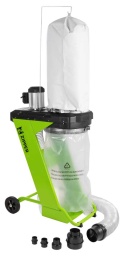 Aspirateur de copeaux haute performance pour une utilisation domestique et bricolage.
Maintient l'atelier propre et améliore la productivité.
Facile à monter, à utiliser et à déplacer dans l'atelier grâce à ses roues et son châssis.
Longueur du tuyau : env. 2 m
Ø buse d´aspiration : 100 mm
Materiel inclus: Roues, châssis, tuyau de 2 mètres, adaptateurs : 100/90 mm, 100/70 mm, 70/45 mm, 45/40 mm, 40/35 mm. Comprend un tuyau de 2 mètres, 2 colliers de serrage, châssis, 1 sac de récupération de copeaux en plastique (Ø 320 mm), 1 sac filtrant en tissu (Ø 310 mm) et des colliers de serrage pour un changement rapide des sacs.
Données sur les moteurs
Puissance moteur S1 W550
Voltage230 V / 50 Hz
dimensions
Buse d´aspiration100
Dimensions machine mm640 x 460 x 1500
Aspirateurs
Capacité aspiration m³/h1150
Cap. sacs inferieurs L75
Dépression Pa900
Niveau puissance sonore- vibreur
Niveau de puissance sonore en dB88
Niveau de pression acoustique en dB75,5
Poids
Poids brut kg18.50
Poids net kg16
emballage
Largeur emballage mm500
Longueur emballage mm780
Hauteur emballage mm350