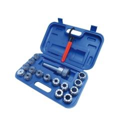 
15pcs
3-25mm
type ER40
avec retenue et tige MT3


Poids net kg5
Poids brut kg5.25


emballage
Hauteur emballage mm80
Largeur emballage mm210
Longueur emballage mm350


