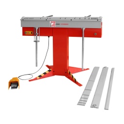 
Puissante plieuse magnétique, facile à utiliser et avec une polyvalence beaucoup plus grande que les plieuses conventionnelles.
Livré avec commande à pédale, pour un travail plus commode et en sécurité.
L´objet à plier est serré par électromagnétisme
On peut plier de nombreux types de matériels tels que feuilles d´acier, aluminium, cuivre, zinc, acier inoxydable.
Inclus dans la livraison différentes barres, qui permettent le pliage de formes très complexes.
Garantie 2ans




Données sur les moteurs







Voltage


230V / 50Hz







dimensions







Largeur de travail


1250







TRAVAIL DU MÉTAL







Épaisseur max


1,6







Pression de travail en T


6







Poids







Poids net kg


175







Poids brut kg


210







emballage







Hauteur emballage mm


380







Largeur emballage mm


1.120







Longueur emballage mm


1.450







Information générale







Code EAN


9120058373732




