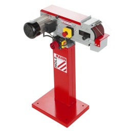 
Résultat optimal de ponçage, grâce à l´élevée vitesse de rotation de la bande.
Changement facile et rapide de la bande.
Moteur à couple élevé et sans vibration pour un confort de travail optimal.
Protection contre les étincelles
Rouleaux d’entrainement de grandes dimensions, et surface de contact en graphite pour une faible friction de la bande.
Equipé avec 1 buse d´aspiration et bac collecteur de copeaux facilement amovible.
Garantie 2ans




Données sur les moteurs







Puissance moteur S1 W


1500







Voltage


230V / (50Hz)







dimensions







Buse d´aspiration


75







Dimensions machine mm


655 x 385 x 900







Ponceuses







Dimensions bande mm


100 x 1220







Vitesse de la bande


19 m/s







Diamétre cylindre de pongaje mm


ø127 / 100







Dimensions table


280 x 100







Niveau puissance sonore- vibreur







Niveau de puissance sonore en dB


103







Niveau de pression acoustique en dB


89,5







Poids







Poids brut kg


39







Poids net kg


34







emballage







Largeur emballage mm


420







Longueur emballage mm


630







Hauteur emballage mm


430







Information générale







Code EAN


9120058378317




