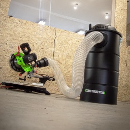 Marque:CONSTRUCTORGarantie:5 ansDescription:
Compact et facile à déplacer, cet aspirateur d'atelier peut être connecté sur vos machines à bois comme votre scie à onglets, votre scie à ruban, votre rabot - dégauchisseuse...vous permettant d'aspirer les copeaux et donc de garder votre espace de travail propre. Sa cuve en métal résistant d'une capacité de 65L, son tuyau d'aspiration d'une longueur de 2M et d'un diamètre de 10cm ainsi que ses 5 adaptateurs vous assurent une grande facilité de travail. Faites de votre atelier un environnement propre et sûr grâce à cet aspirateur d'atelier puissant et pratique !
Caractéristiques :- Tension : 220-240V / 50-60Hz- Puissance : 1200W- Capacité max de la cuve : 65L- Matériau de la cuve : métal- Dépression max : 18Kpa- Aspiration : 96M³/H- Longueur du flexible : 200 cm- Diamètre du flexible : 10cm- Accessoires : filtre Hepa , 2 filtres lavables et 5 adaptateurs- Poids net : 8.1kg- Longueur câble électrique : 2M- Garantie 5 ans
Code EAN/GLN:5411074243098Poids:8.00 kg
