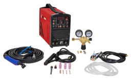 Le système de soudage TIG/MMA TISA185ACDC de HOLZMANN peut être utilisé comme DC-MMA(STICK)，AC TIG, DC TIG（PULSE TIG） et DC TIG（PULSE TIG).Tous les métaux ferreux cuivre, aluminium, titane, titane et matériaux en acier inoxydable peuvent être soudés avec cet équipement
Garantie 2ans

Temps de post-débit du gaz  0 - 25 s
Soudage MMA (électrode)

Courant de soudage  10 - 125 A


Soudage TIG

Courant de soudage (DC)  5 - 160 A
Plage de courant de soudage (AC) 20 - 180 A
Augmentation/diminution du courant 0 - 10 s
Fréquence d'impulsion DC 1 ó 50 Hz
Fréquence d'impulsion AC  20 - 250 Hz
Temps d'allumage de l'impulsion 0,5 s
Allumage de l'arc TIG HF/Lift



Matériel inclus: Torche de soudage TIG, porte-électrode, capuchon de torche (court/long), buses de gaz, boîtier de la douille de serrage et douilles de serrage, tuyau de gaz, pince de mise à la terre, régulateur de pression



dimensions







Fourchette d'ajustement


435 x 185 x 325







Suder







Tension d'entrée


230 V / 50-60 Hz







Capacité de puissance d'entrée KVA


7,4







Poids







Poids brut kg


18







Poids net kg


13







emballage







Largeur emballage mm


380







Longueur emballage mm


520







Hauteur emballage mm


380







Information générale







Code EAN


9120132140403


